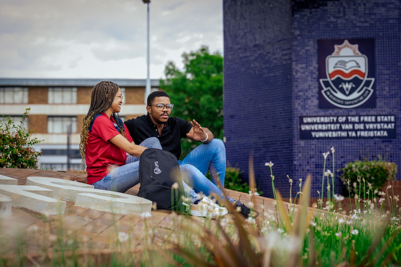 Entrance to the University of the Free State campus