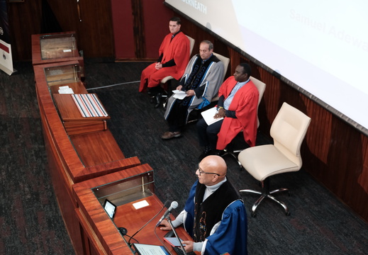 Inaugural Lecture Prof Sam Adelabu