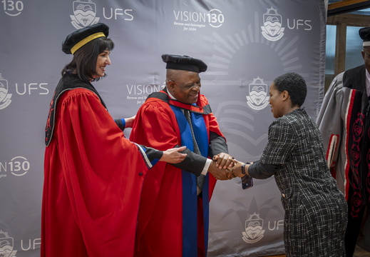 2025 April Honorary Dr Degree Dr Zondo