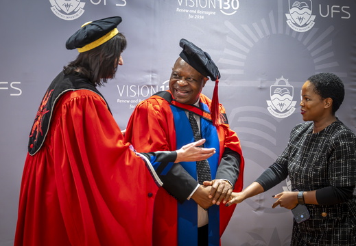 2025 April Honorary Dr Degree Dr Zondo