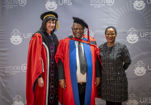 2025 April Honorary Dr Degree Dr Zondo