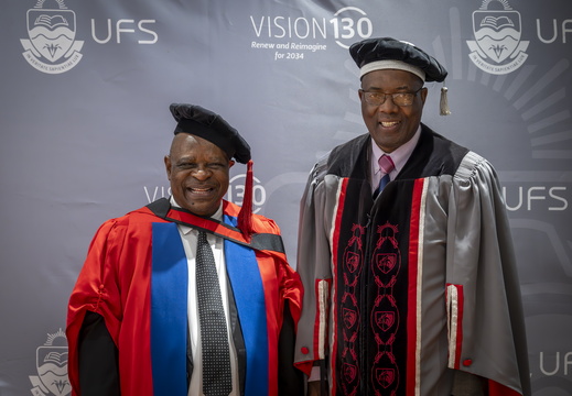 2025 April Honorary Dr Degree Dr Zondo