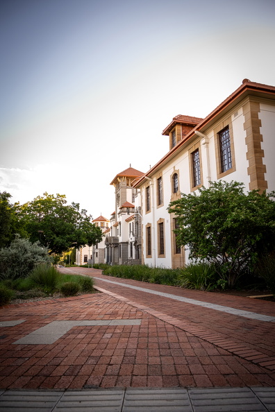 University of the Free State leadership entrance area