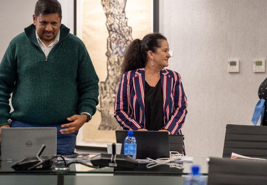 Deputy Minister of DHET visit